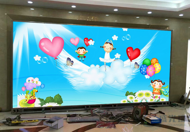 荊州武漢硚口某幼兒園 室內(nèi)P2.5全彩LED